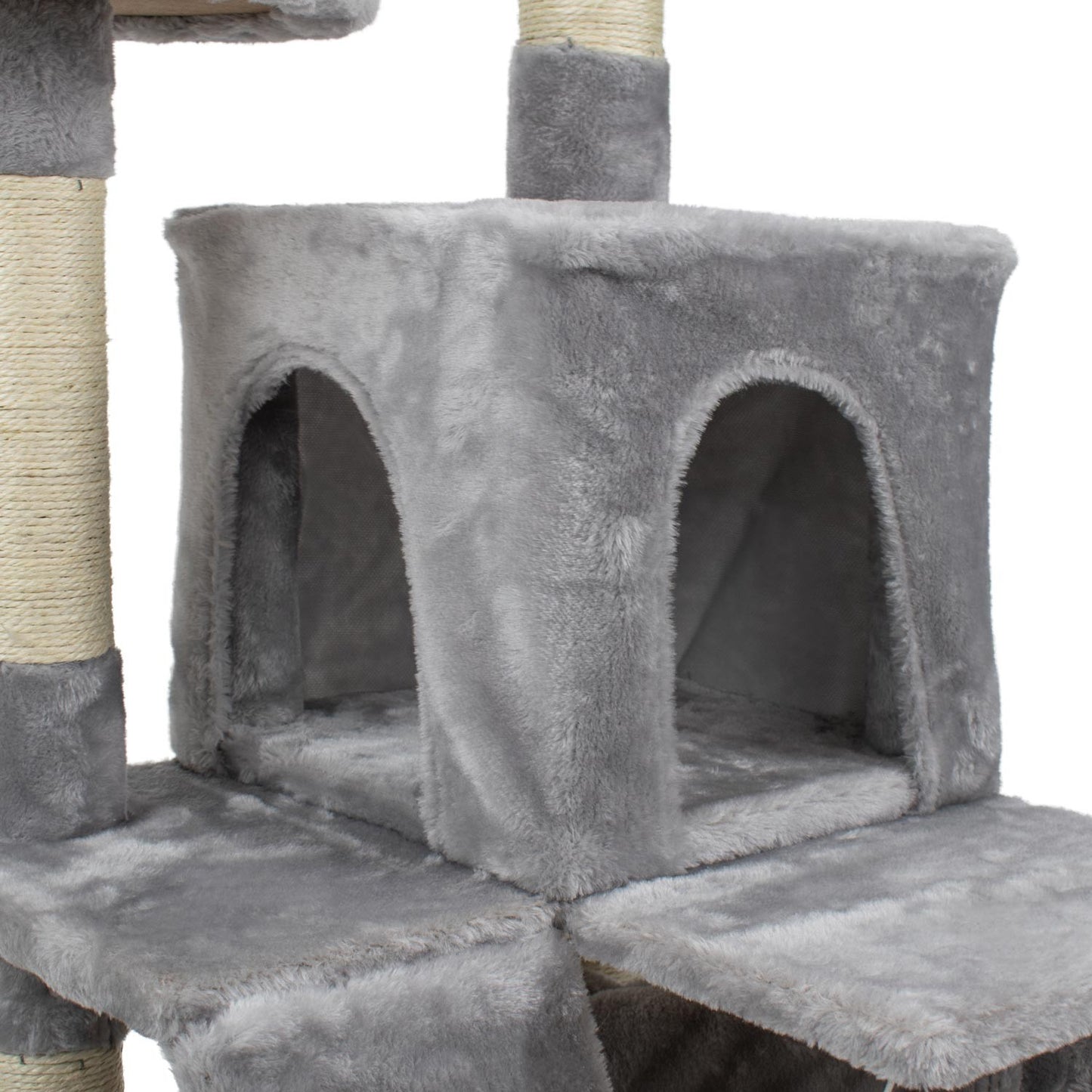 AqpetFriends Berlin Tiragraffi In Sisal 135 Cm Grigio