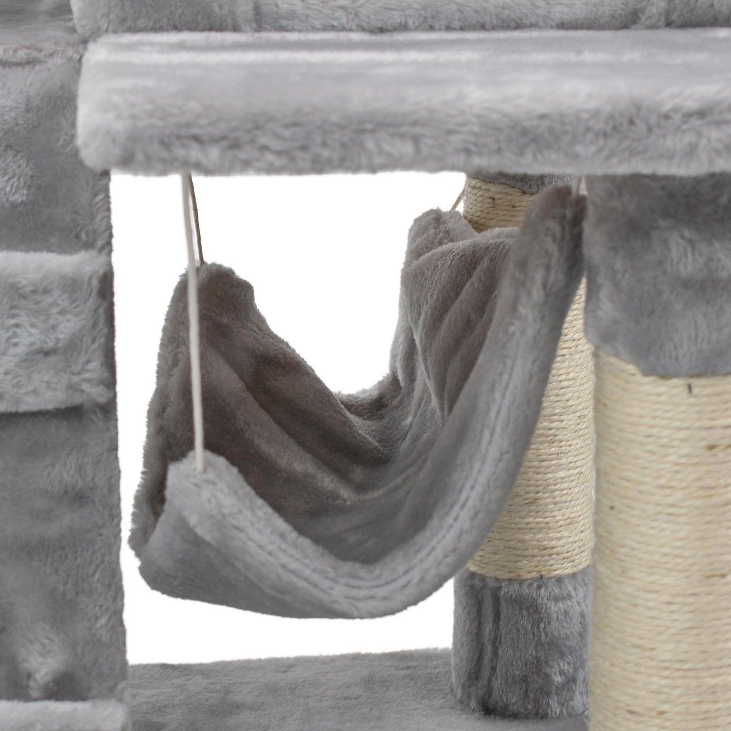 AqpetFriends Berlin Tiragraffi In Sisal 135 Cm Grigio