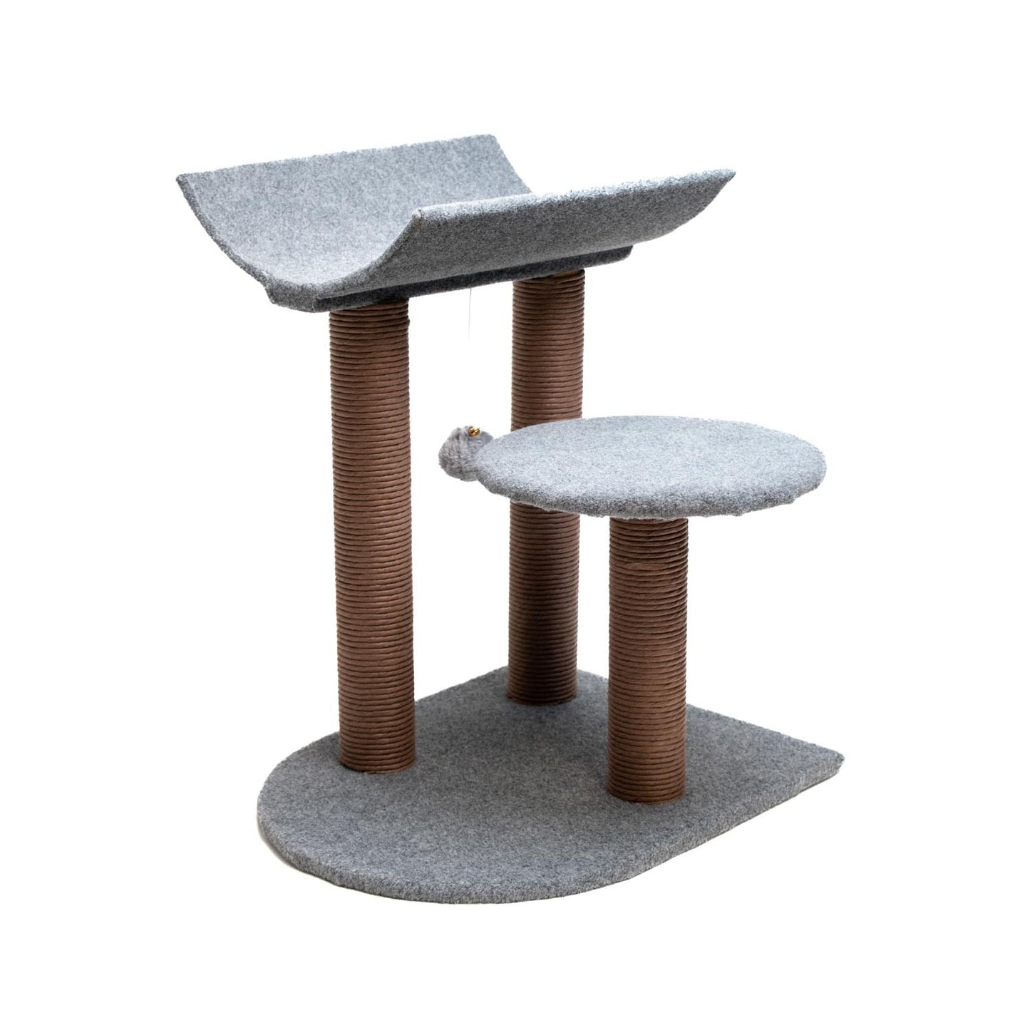 AqpetFriends Lisbon Tiragraffi In Sisal 58 Cm Grigio