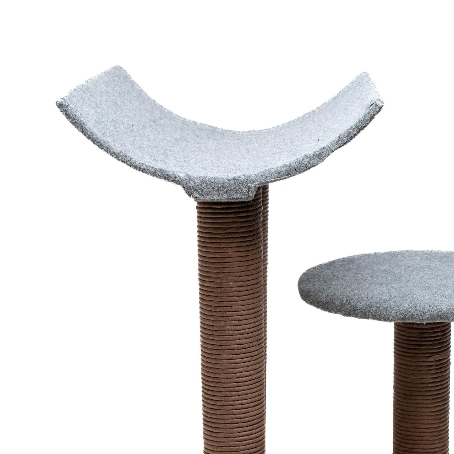 AqpetFriends Lisbon Tiragraffi In Sisal 58 Cm Grigio