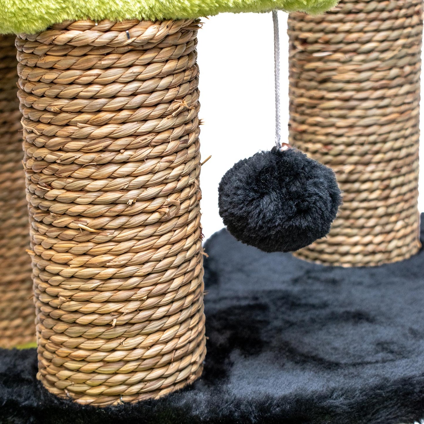 AqpetFriends Madrid Tiragraffi In Sisal 86 Cm Verde/Nero