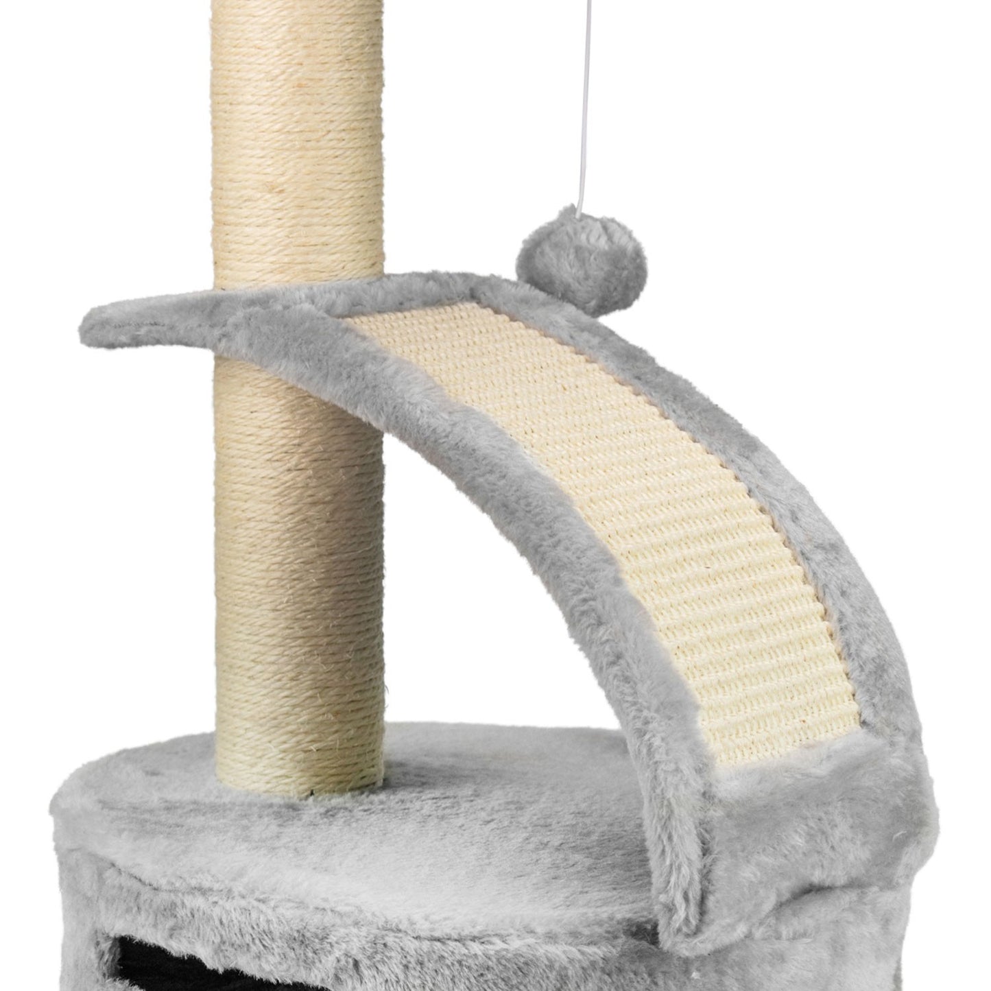 AqpetFriends Panama Tiragraffi In Sisal 58 Cm Grigio