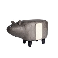 AqpetFriends Tiragraffi Pouf In Legno Hippo