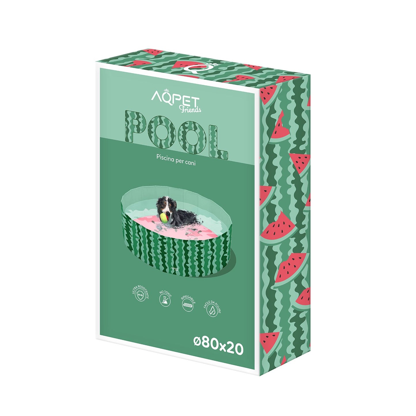 AqpetFriends Pool Piscina Per Cani Fruit