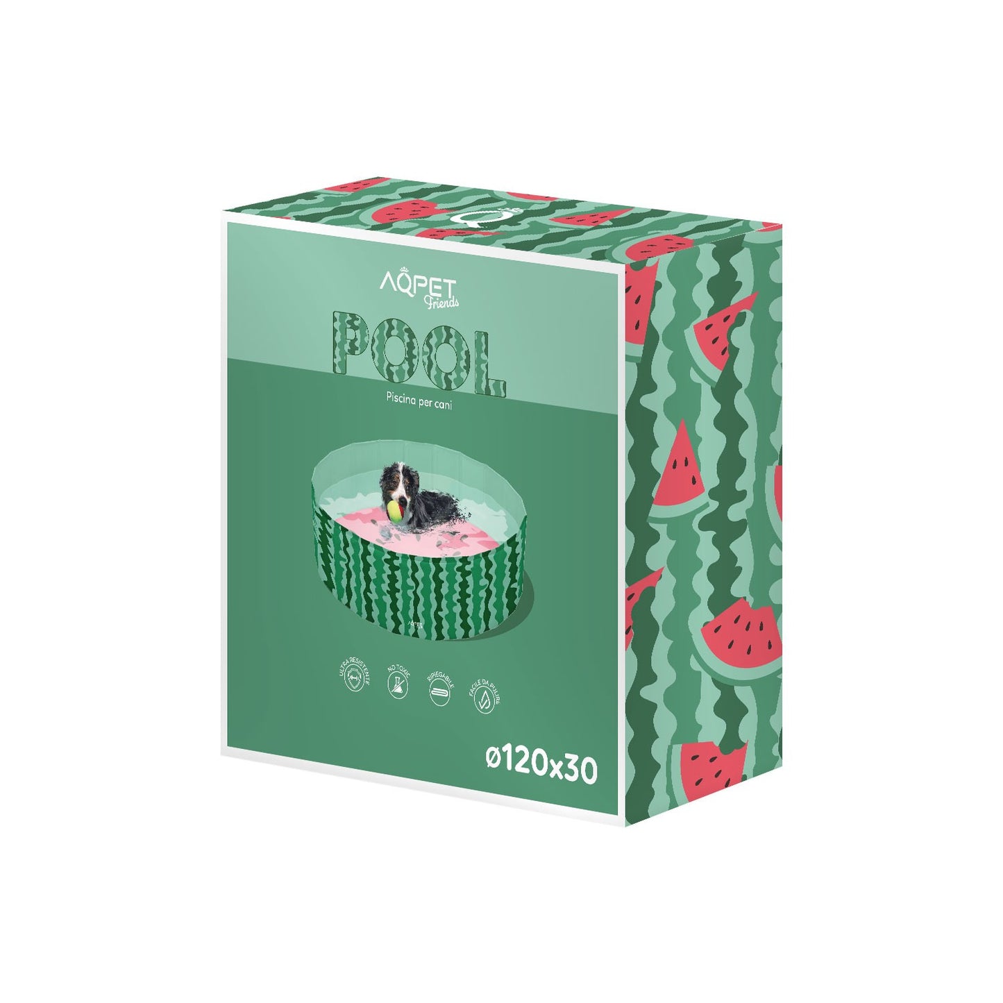 AqpetFriends Pool Piscina Per Cani Fruit