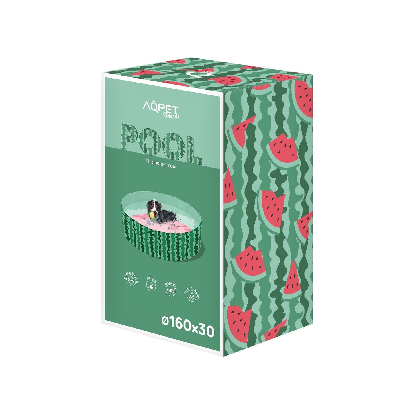 AqpetFriends Pool Piscina Per Cani Fruit