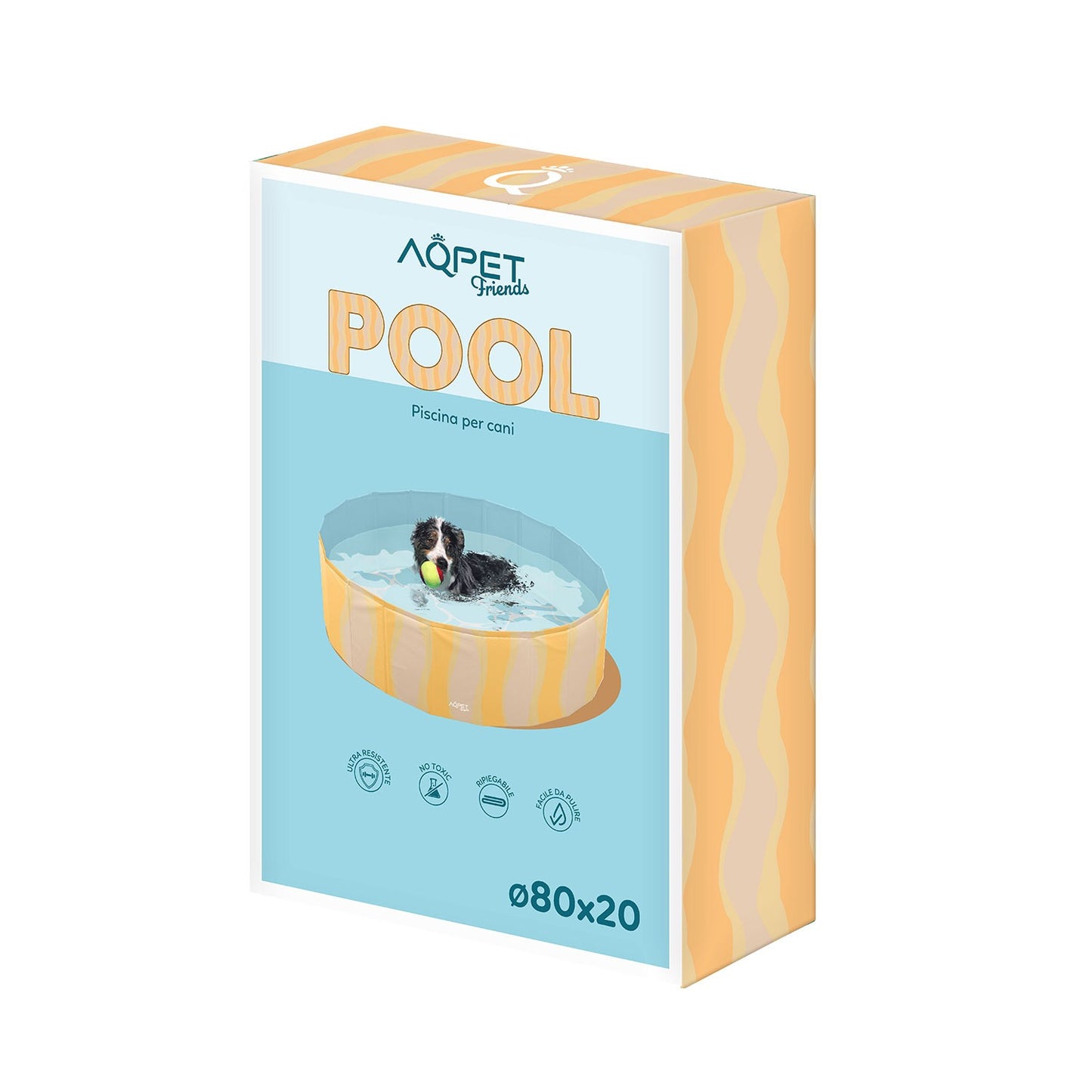 AqpetFriends Pool Piscina Per Cani Sea