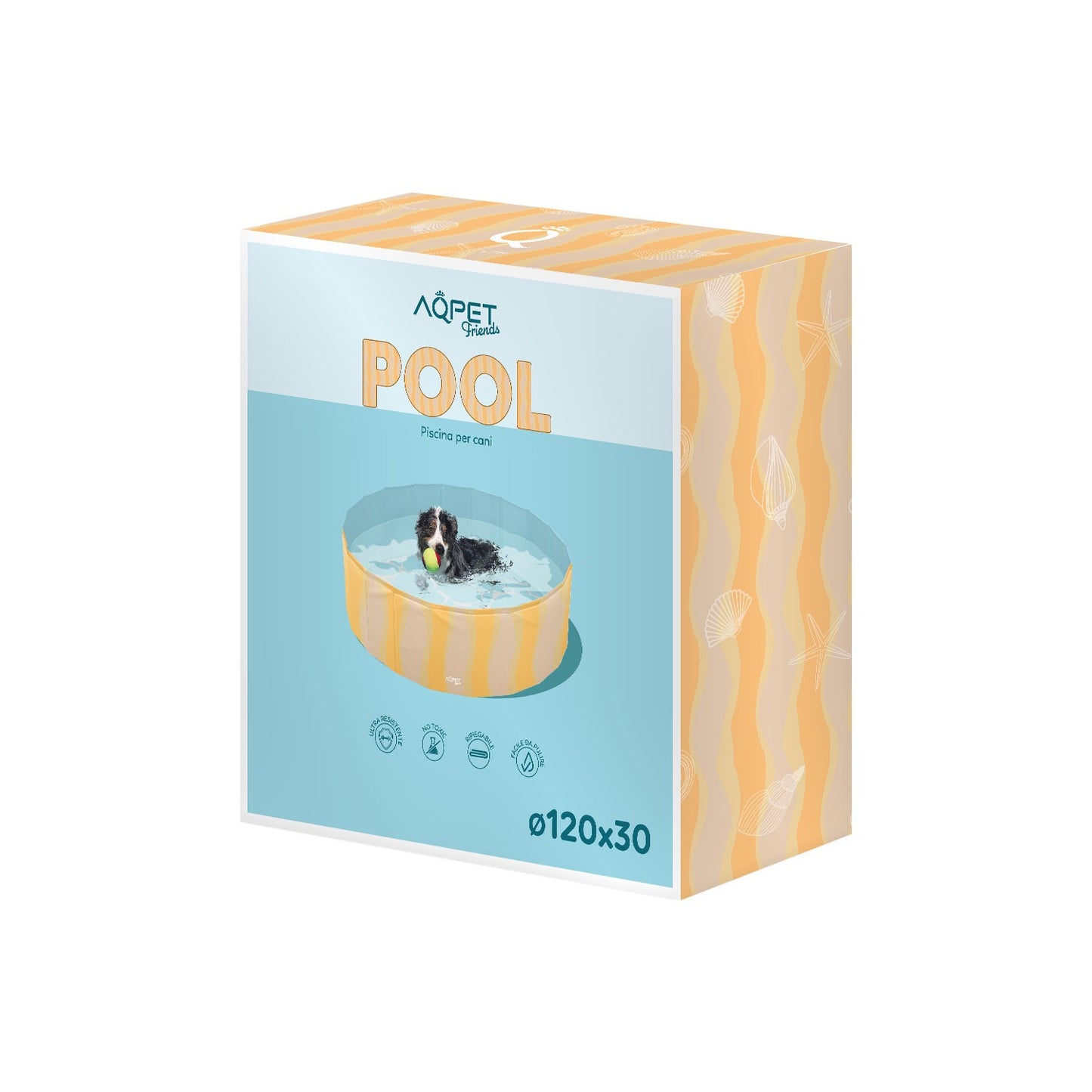 AqpetFriends Pool Piscina Per Cani Sea