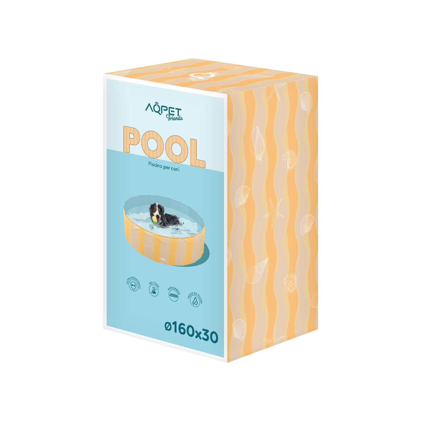 AqpetFriends Pool Piscina Per Cani Sea