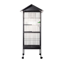 AqpetFriends Birdcage Voliera Completa Per Uccelli Con Tetto Parapioggia Misura 154X52X52 Cm