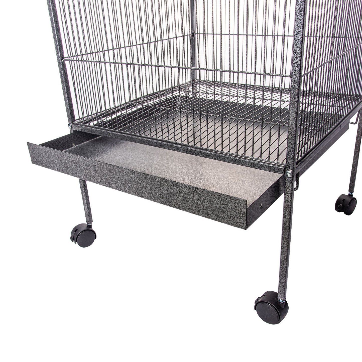 AqpetFriends Birdcage Voliera Completa Per Uccelli Con Tetto Parapioggia Misura 154X52X52 Cm