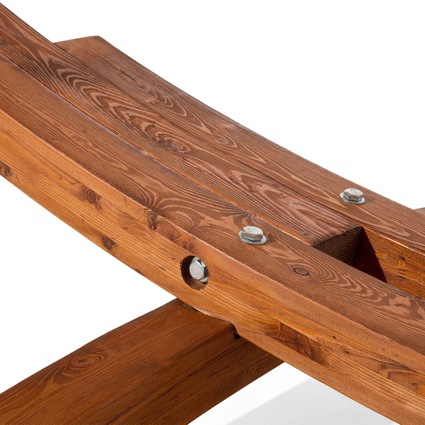 Flur Amaca Matrimoniale in Legno Da Esterno Dimensioni 320 X 100 X 110 H