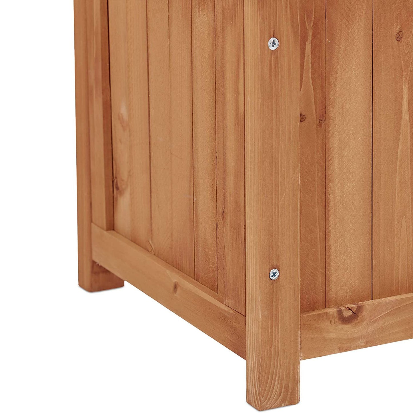 Flur Nymphea Fioriera Da Giardino Con Pannello Grigliato In Legno Large 160X40X40 CM