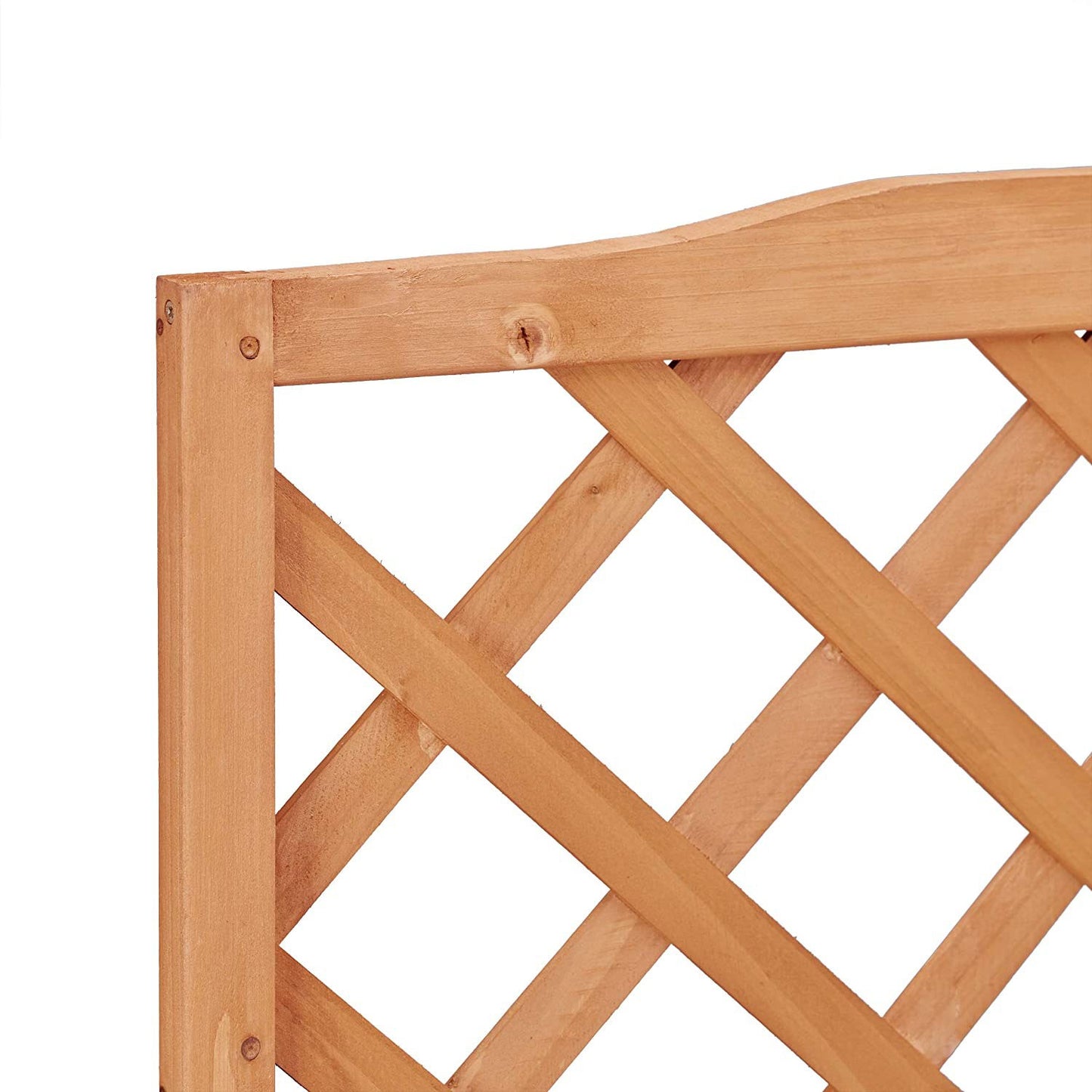Flur Nymphea Fioriera Da Giardino Con Pannello Grigliato In Legno Small 100X62X23 CM