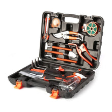 Flur Silva PRO Valigetta Set Attrezzi Da Giardino Per Piante Giardinaggio 12 Pezzi