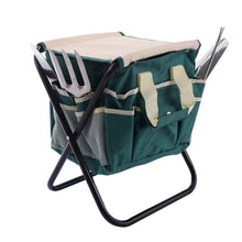 Flur Silva Set Organizer Attrezzi Giardinaggio Con Sediolino Da Giardino