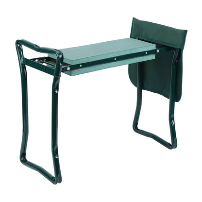 Flur Zen Inginocchiatoio Pieghevole Sedile Per Giardino Con Borsa Porta Attrezzi 60X28X49CM
