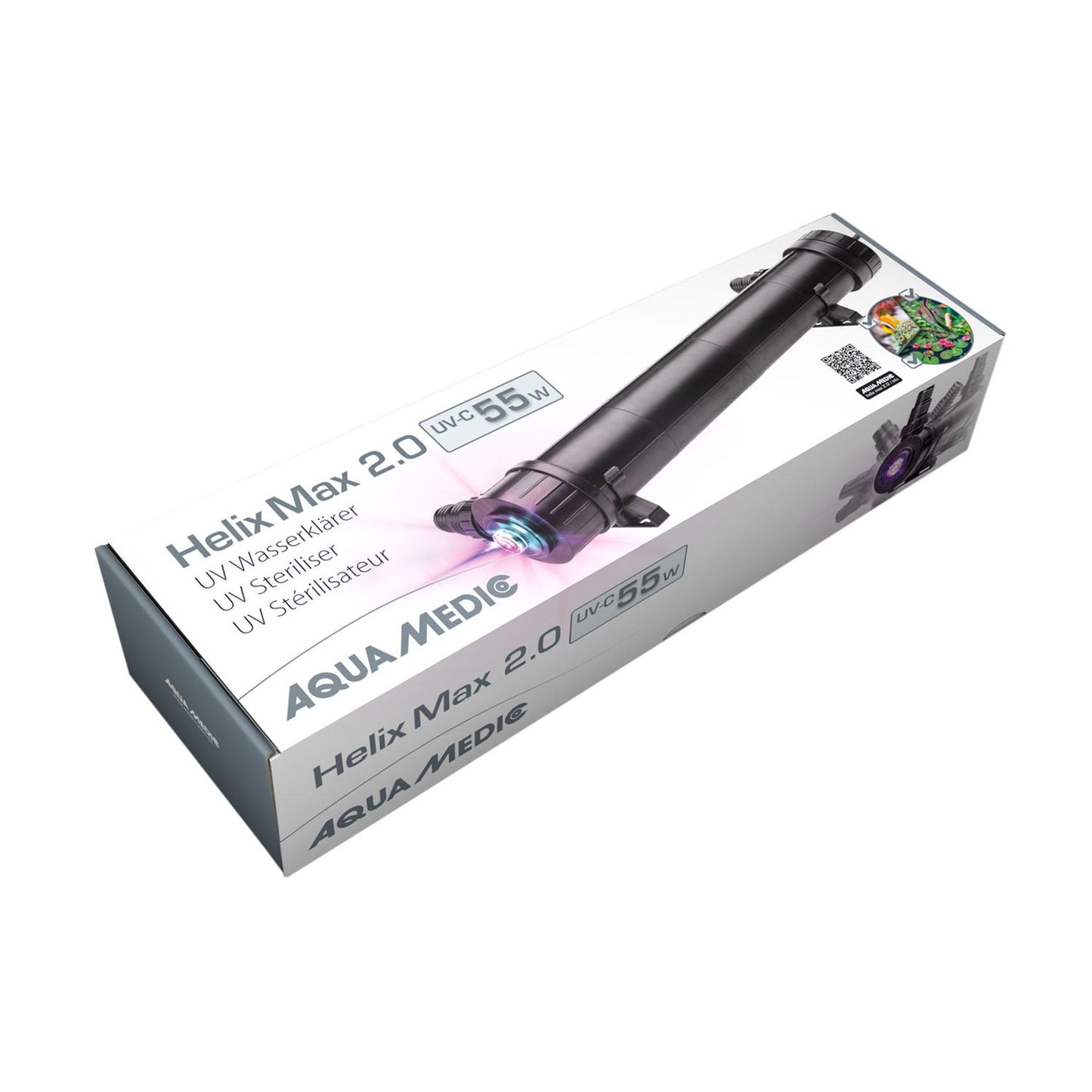 AquaMedic Helix Max 2.0 Chiarificatore UV-C Per Acquari