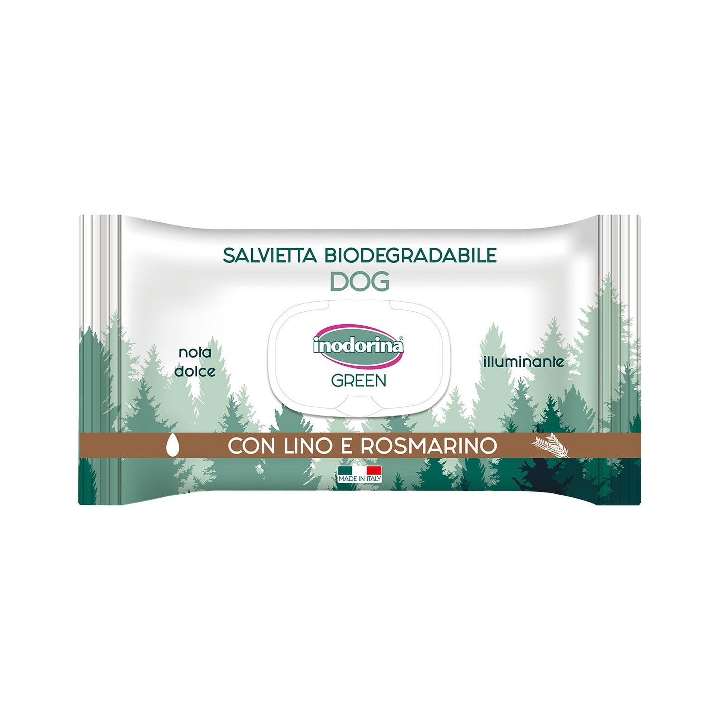 Inodorina Salviette Green 30 pz per Cani