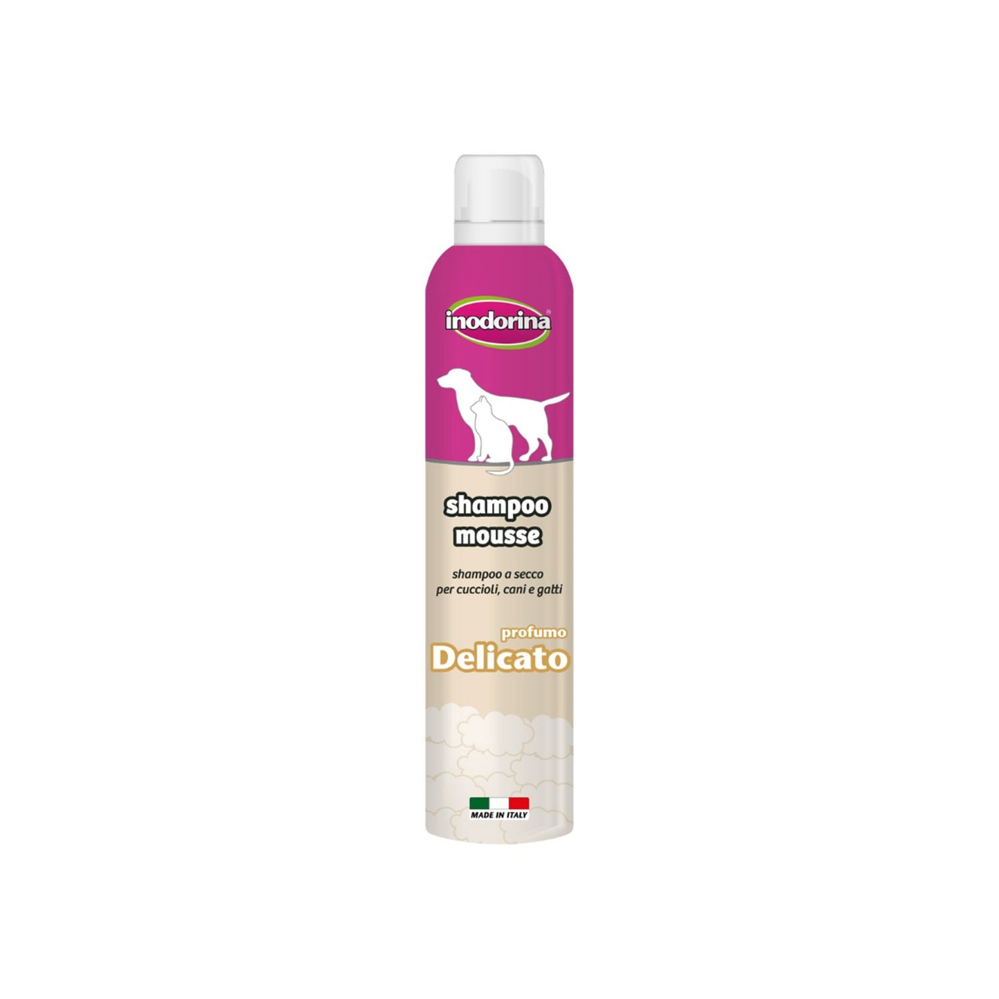 Inodorina Shampoo Mousse Delicato Cane Gatto 300ml