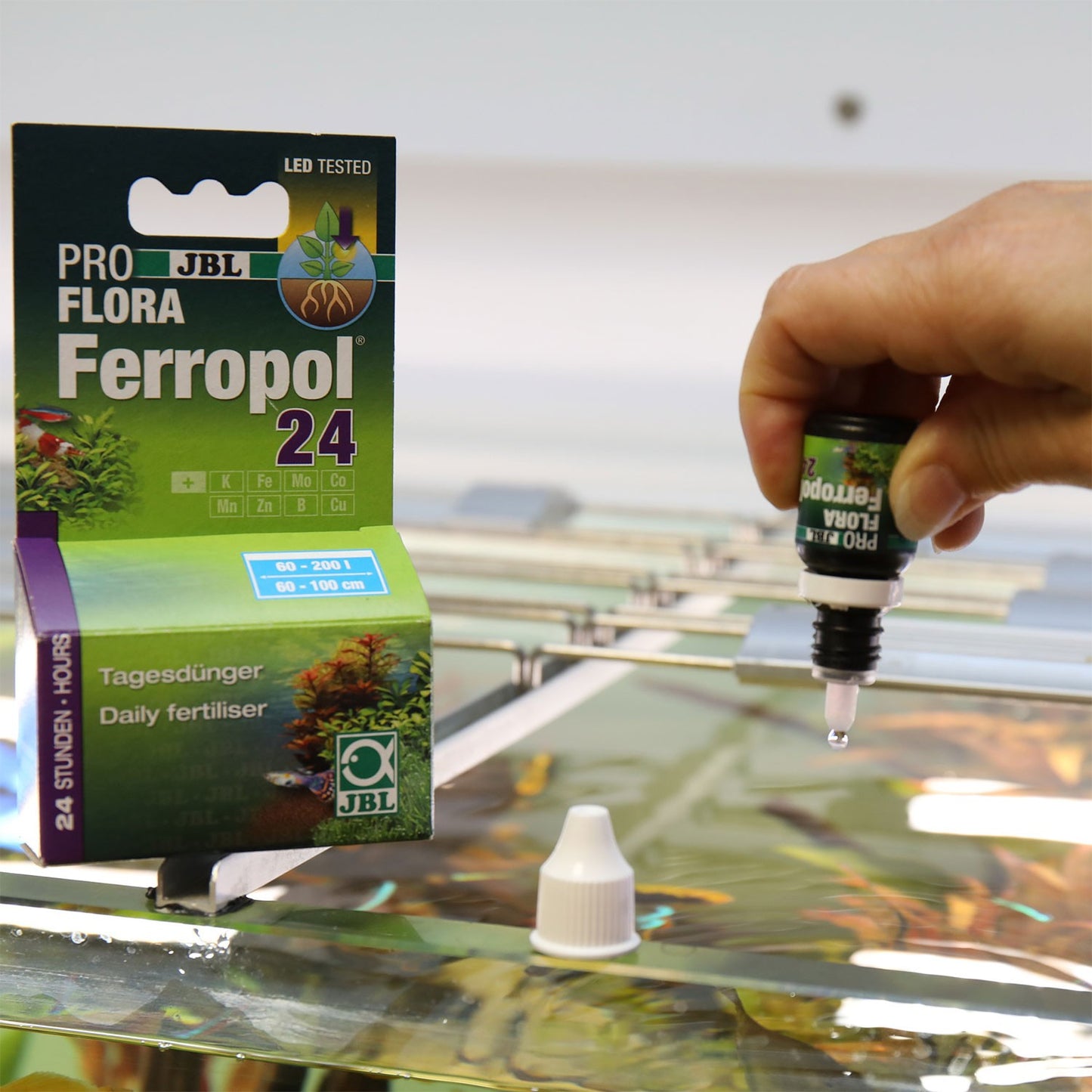 JBL Proflora Ferropol 24 Fertilizzante Giornaliero Per Le Piante In Acqua Dolce