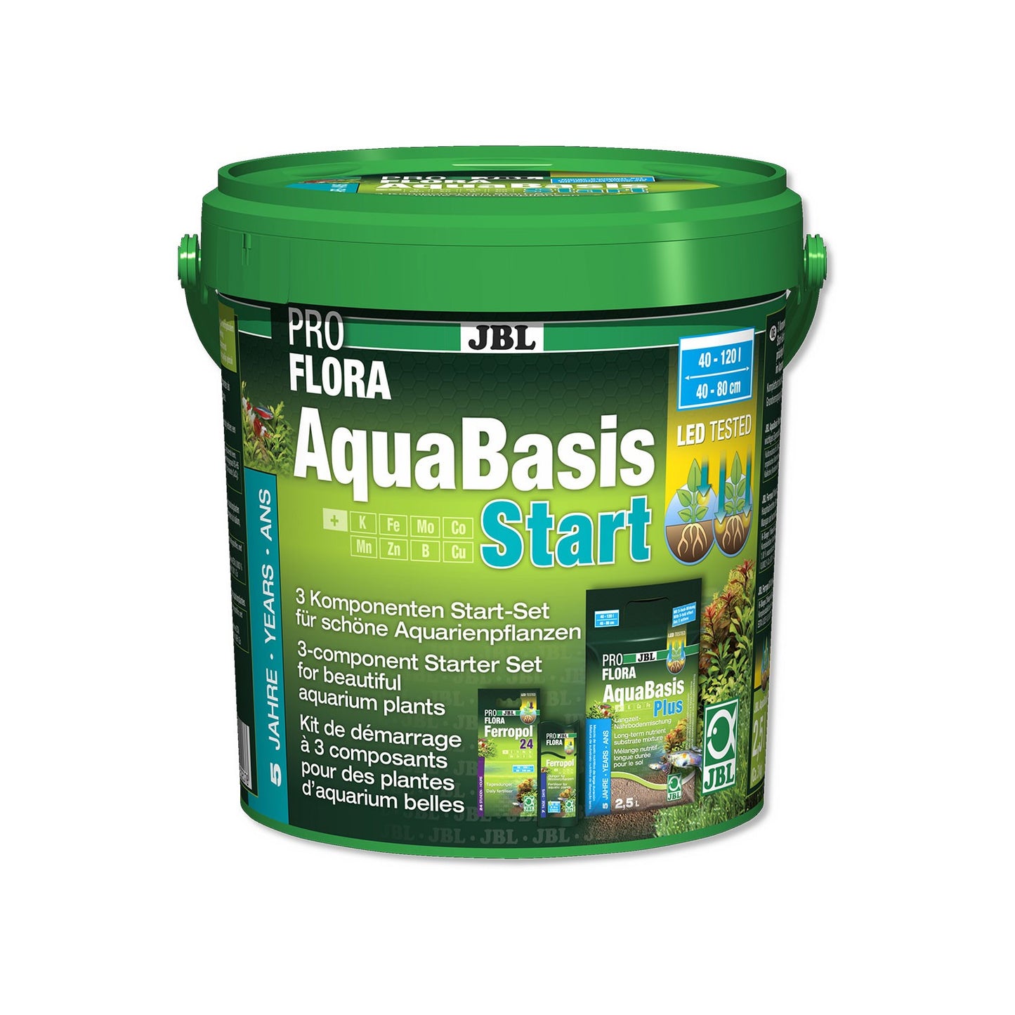 JBL ProFloraStart 100 Kit Fertilizzante Piante Per Acquari D'acqua Dolce