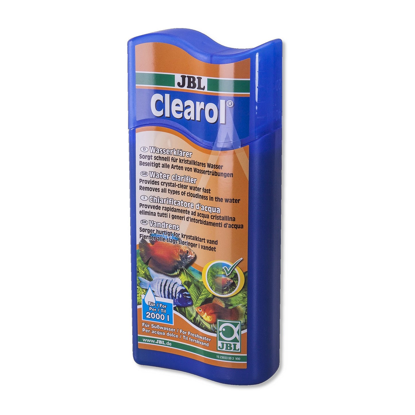 JBL Clearol Chiarificatore D'acqua Per Acquari D'acqua Dolce Cristallini