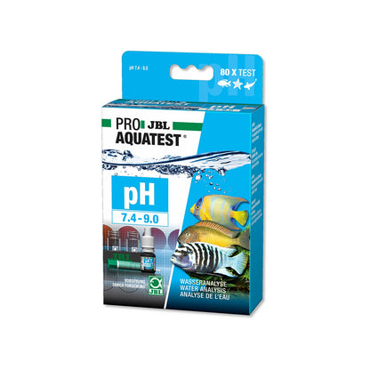 JBL ProAquaTest pH 7,4-9,0 Test Rapido Per La Misurazione Dei Valori Di pH In Acquari Dolci E Marini