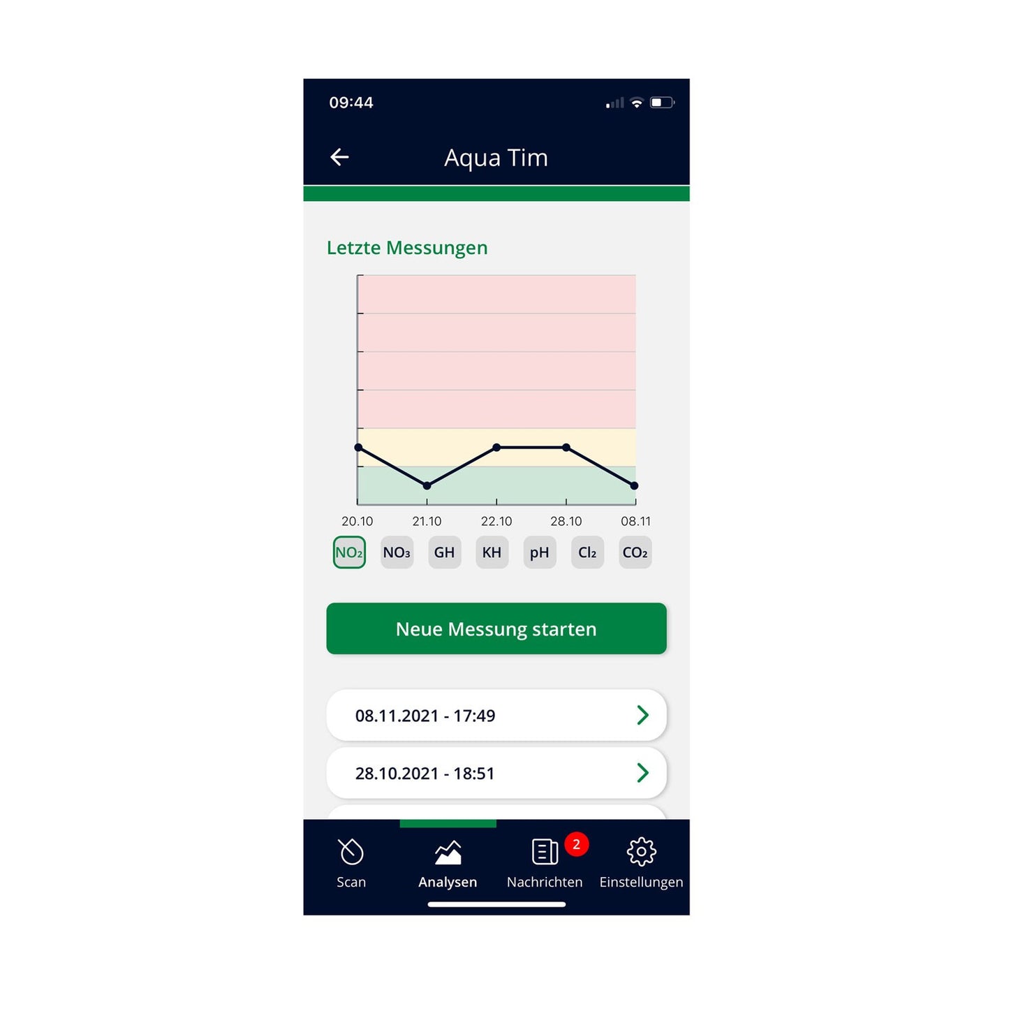 JBL Proscan Test Per L'Acqua Con Analisi Di Nuova Generazione Tramite App - 24 Striscette