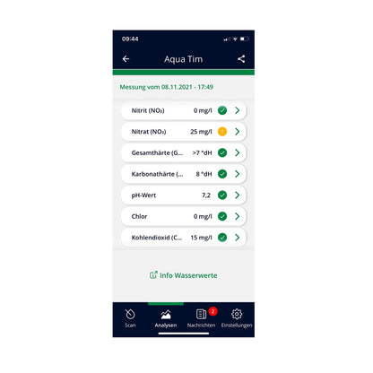 JBL Proscan Test Per L'Acqua Con Analisi Di Nuova Generazione Tramite App - 24 Striscette