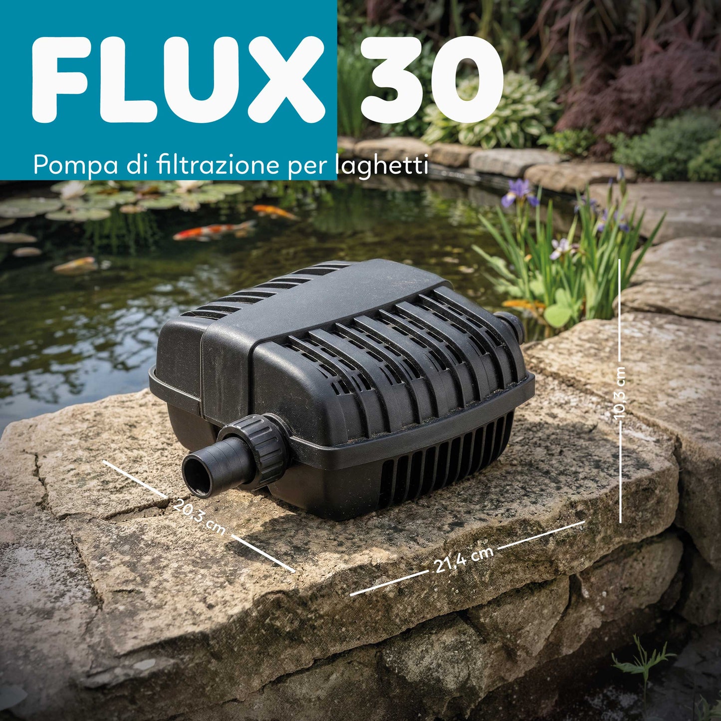 AQPond Flux Pompa per laghetto