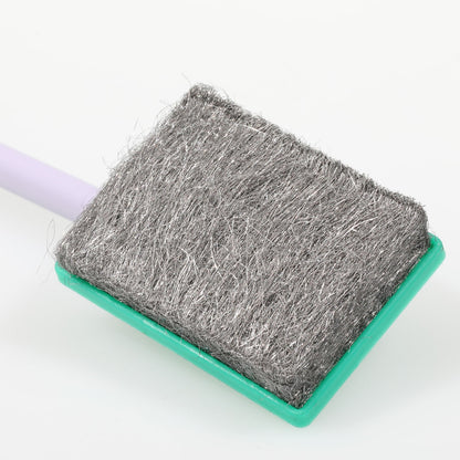 JBL Blanki Set Puliscivetri Antigraffio Con Manico Per Acquari