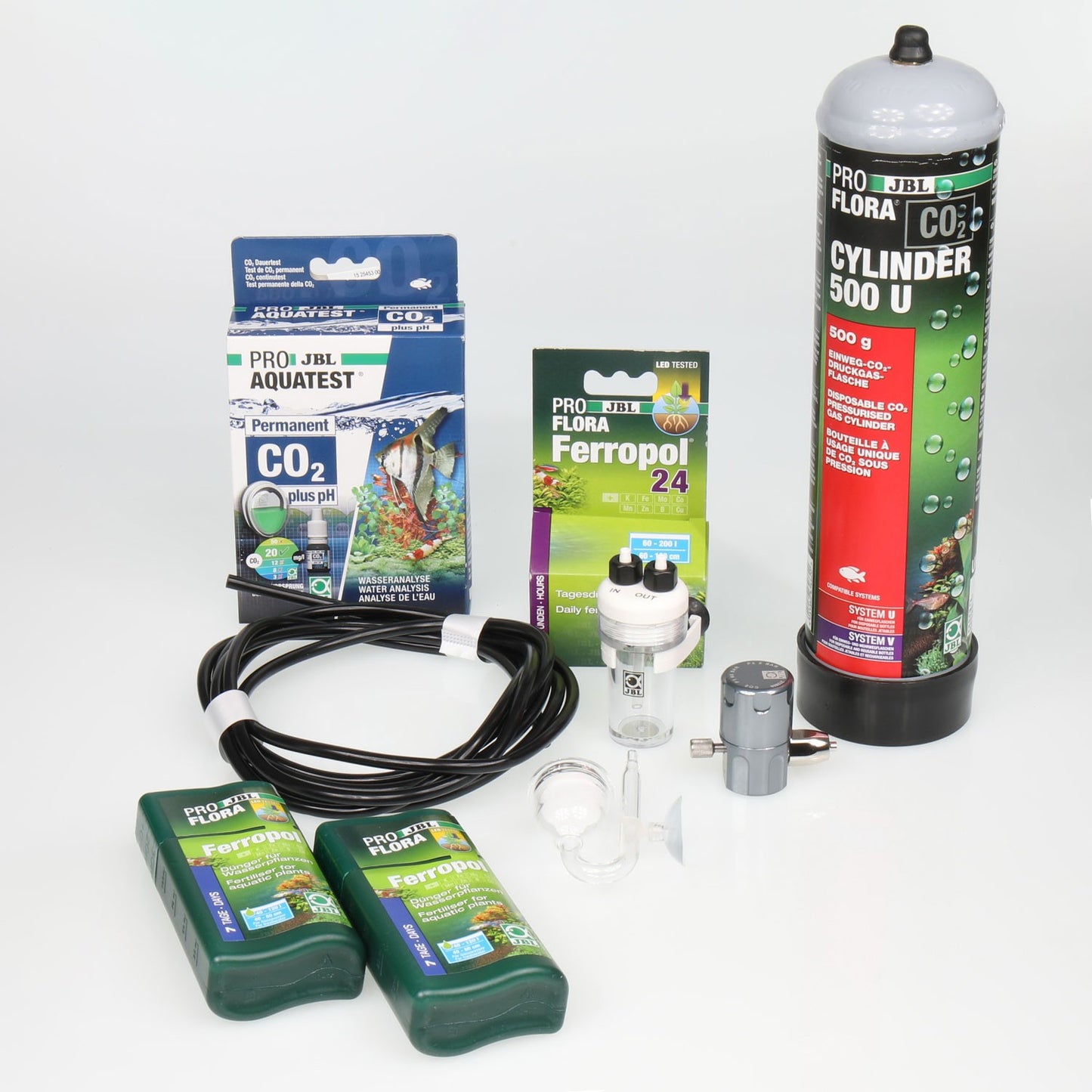 JBL PROFLORA CO2 Basic Set U Impianto Completo Di CO2 Per Acquari D'Acqua Dolce