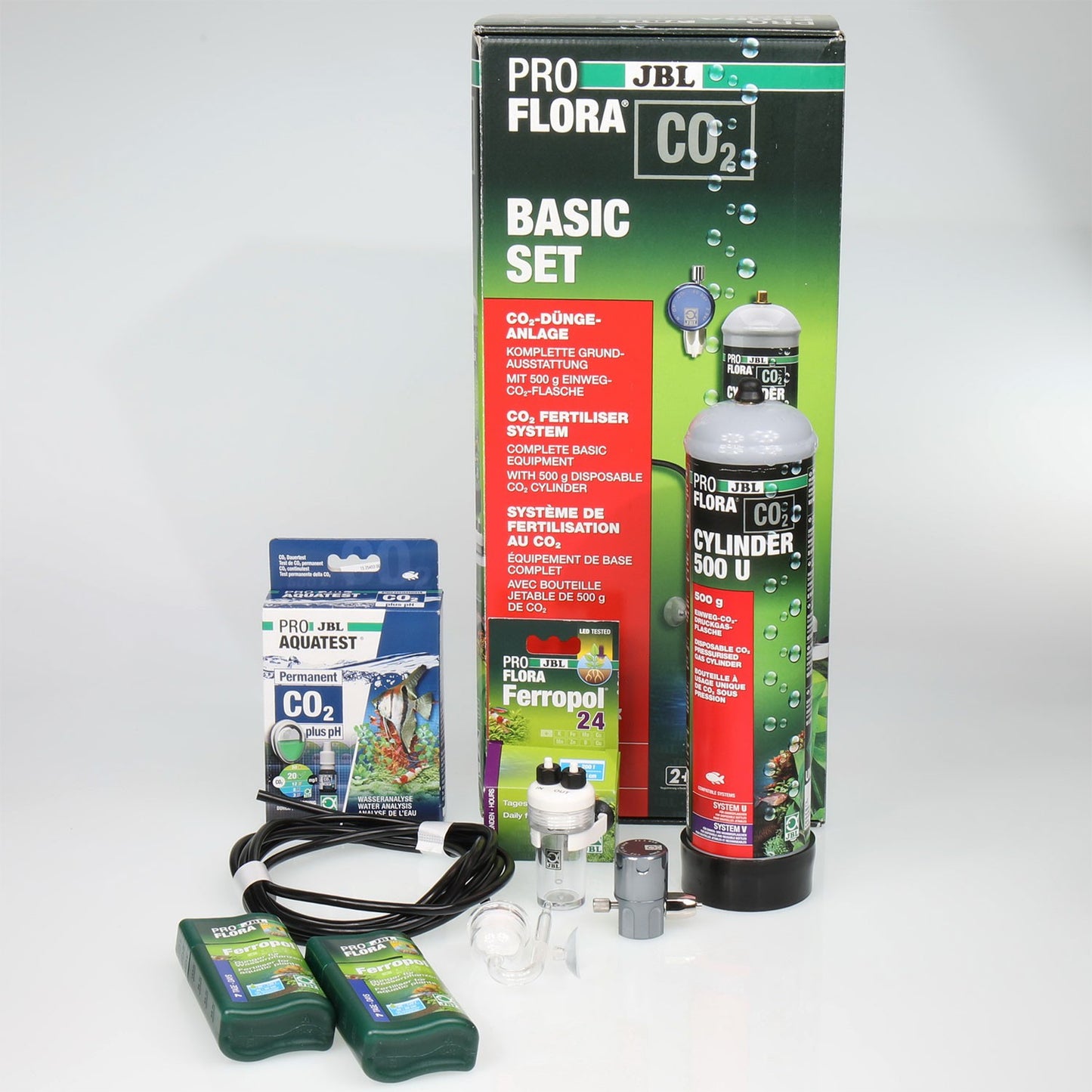 JBL PROFLORA CO2 Basic Set U Impianto Completo Di CO2 Per Acquari D'Acqua Dolce