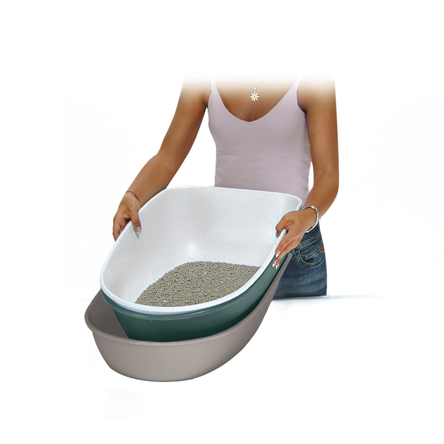 Stefanplast Furba Chic Lettiera Aperta Autopulente per Gatti