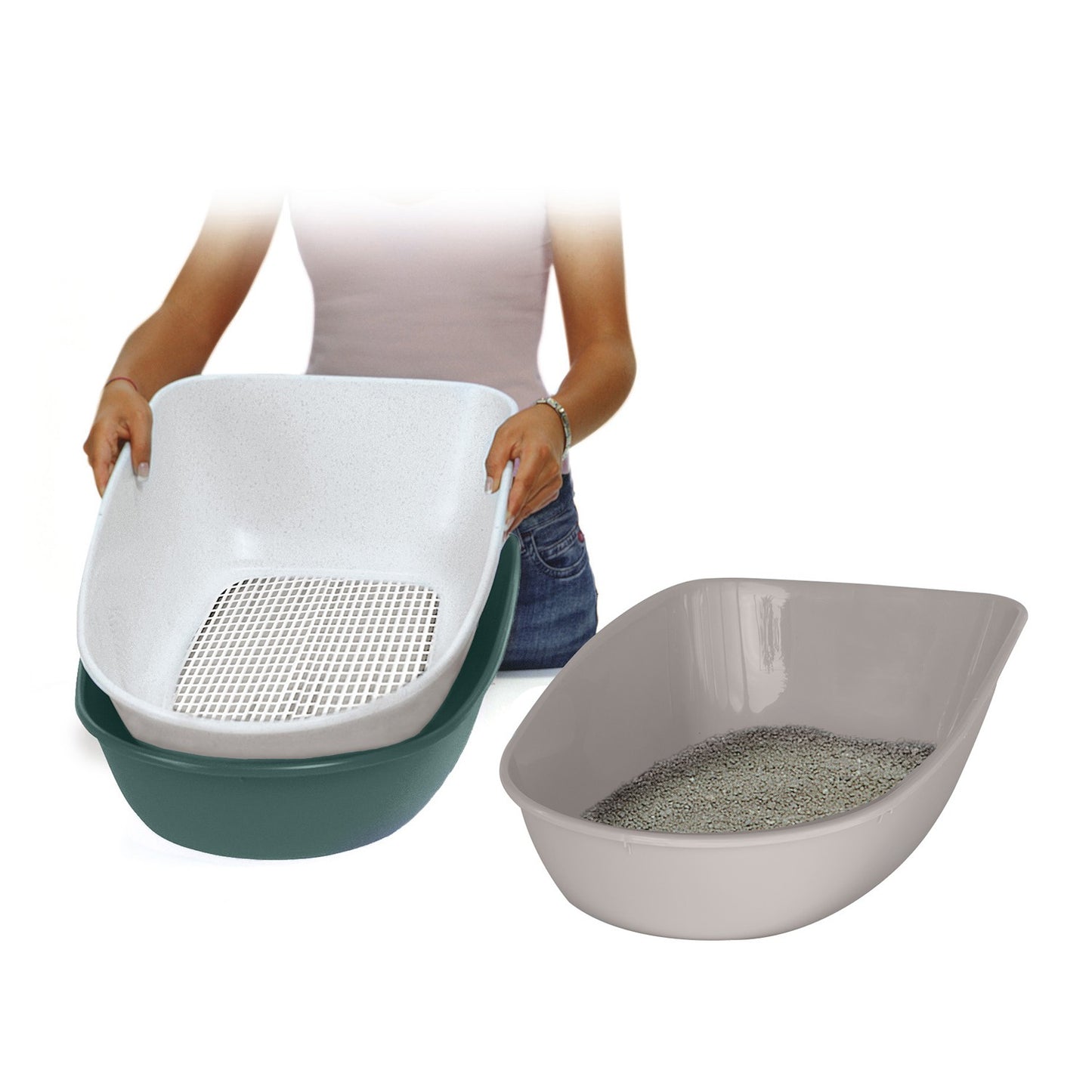 Stefanplast Furba Chic Lettiera Aperta Autopulente per Gatti