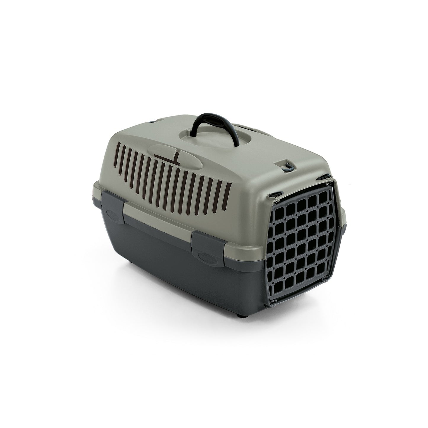 Stefanplast Gulliver con Porta in Plastica Foggy Green/Grigio Ardesia - Linea Green