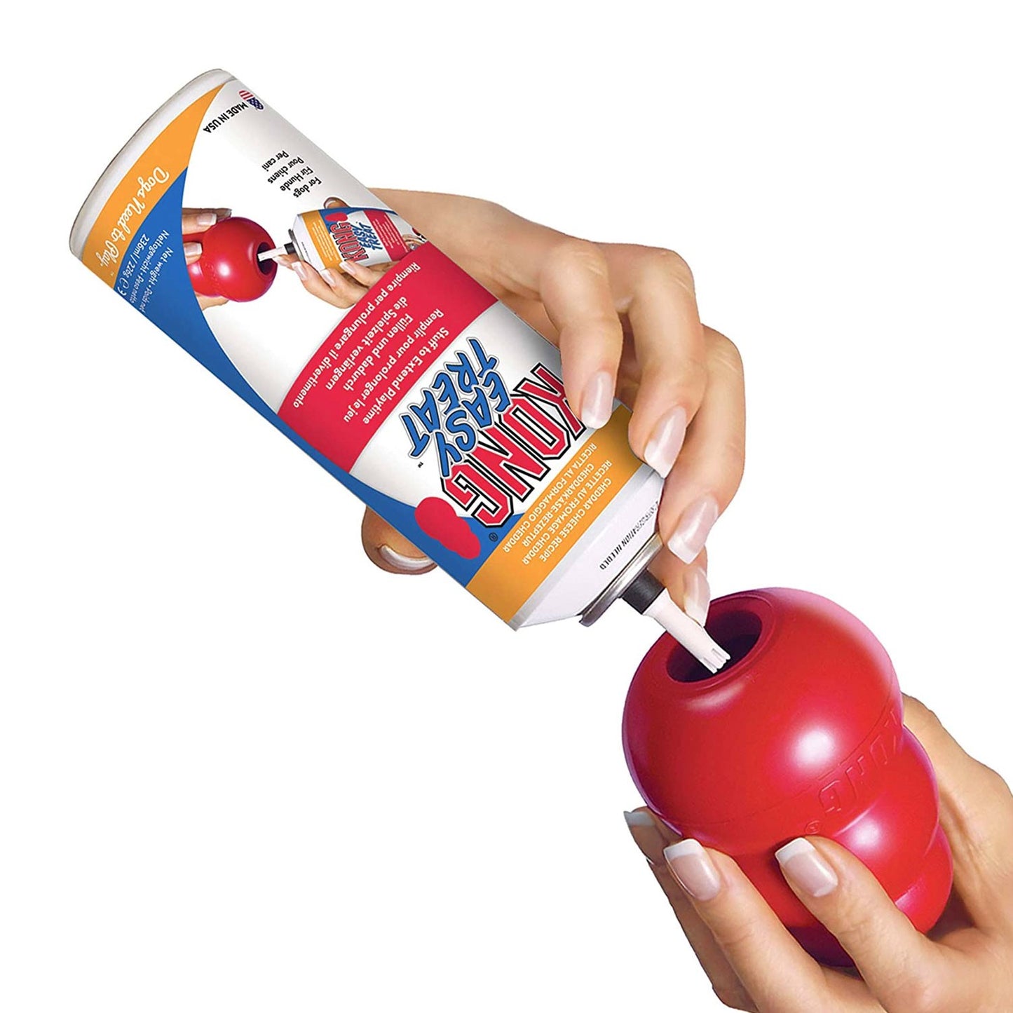 Kong Easy Treat Spuntino Premio Formaggio Cheddar per Cani
