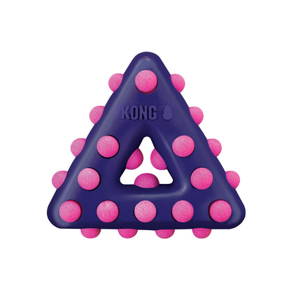 Kong Dotz Triangle Gioco a forma di Triangolo per Cani