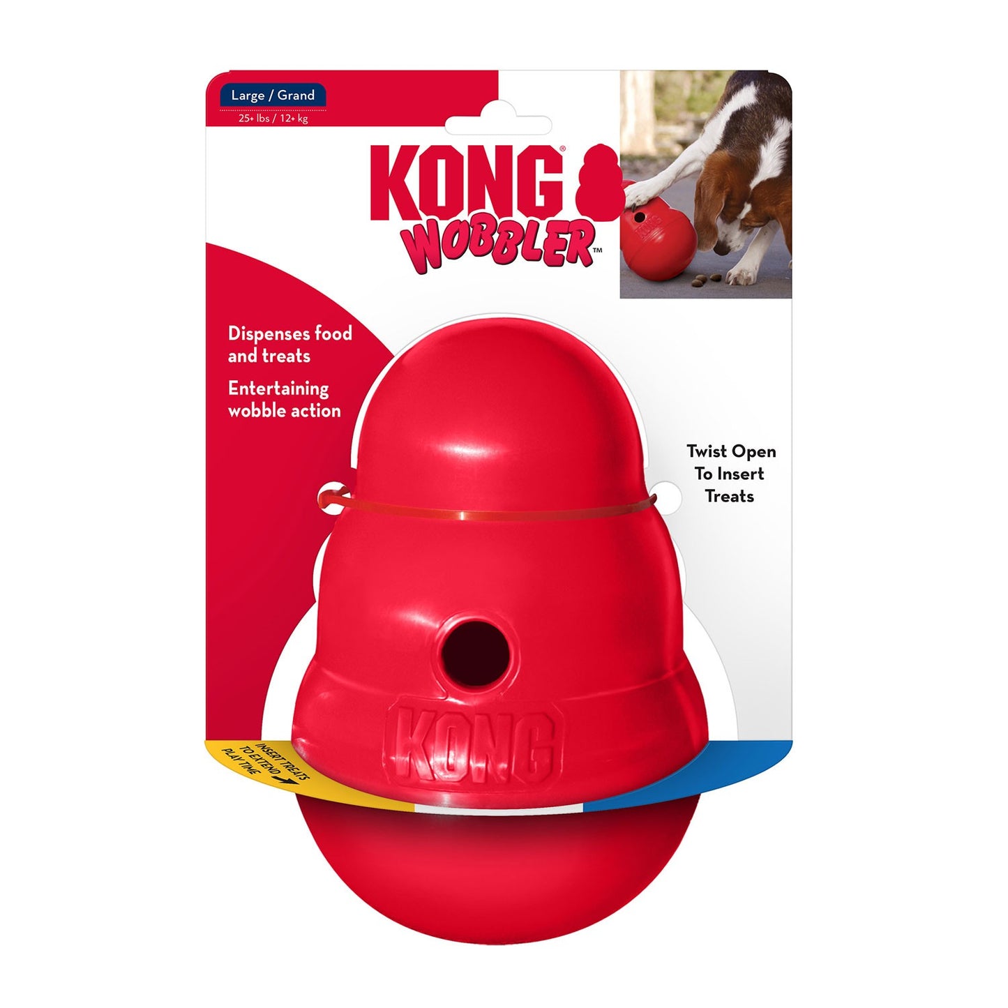 Kong Wobbler Gioco Cibo per Cani
