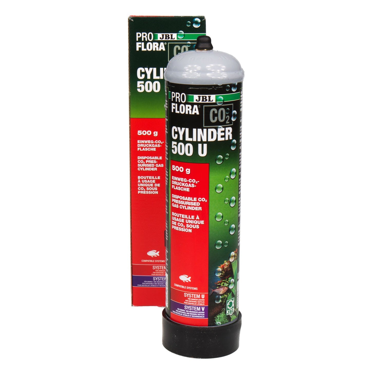 JBL PROFLORA CO2 Cylinder 500 U Bombola CO2 Monouso Da 500g Di Riserva Per Impianti CO2