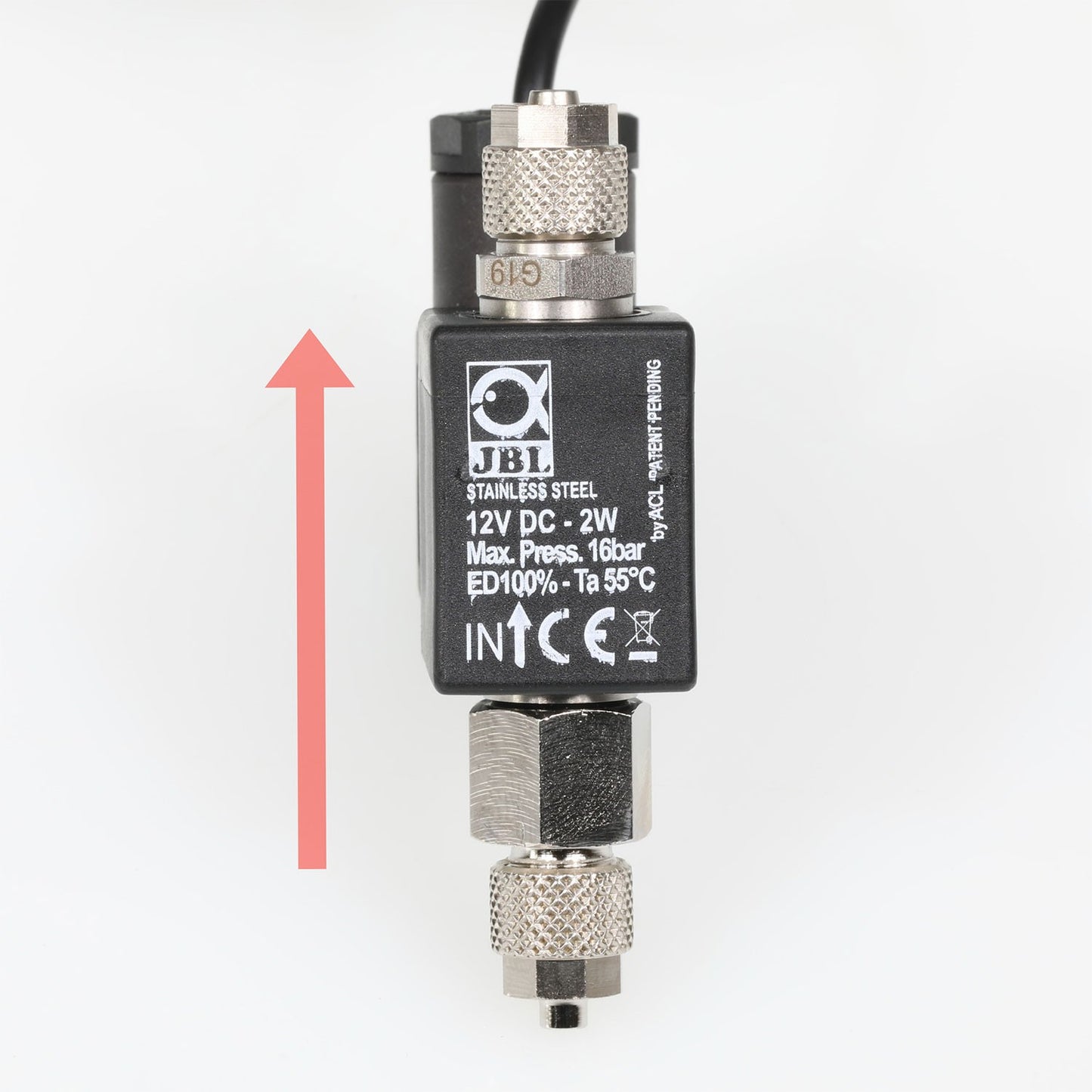 JBL PROFLORA CO2 Valve Valvola Magnetica Silenziosa Per Impianti CO2