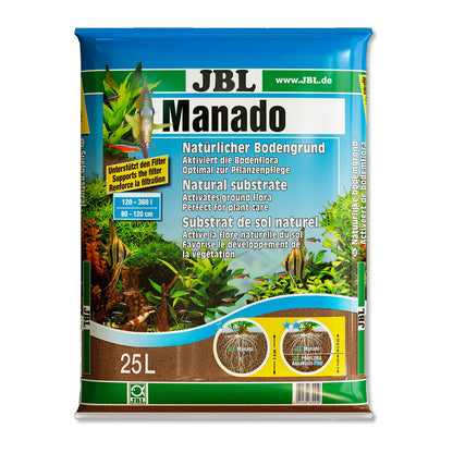 JBL Manado Substrato Naturale Per Acquari D'acqua Dolce