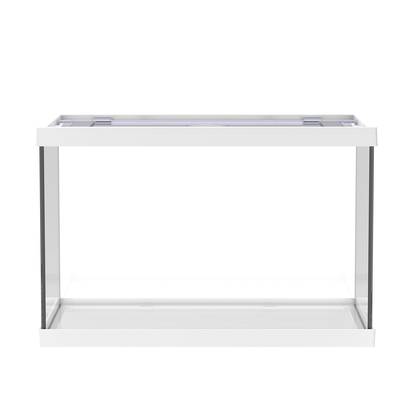 Aqpet One Mini Acquario Completo In Vetro Bianco