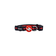 Dashi Stripes3 Rosso/Nero Collare per Gatti