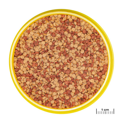 JBL PRONOVO Color Grano M Mangime In Granuli Per Colori Brillanti Per Pesci Da 8-20cm D'Acqua Dolce 250ml