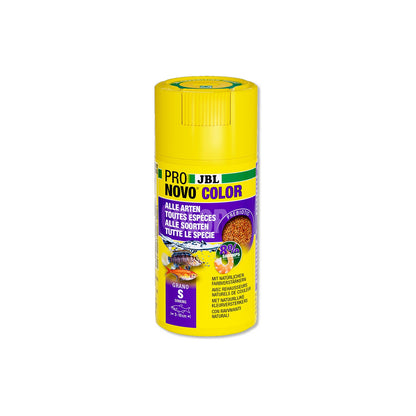 JBL PRONOVO Color Grano S Mangime In Granuli Per Colori Brillanti Per Pesci Da 3-10cm D'Acqua Dolce 100ml