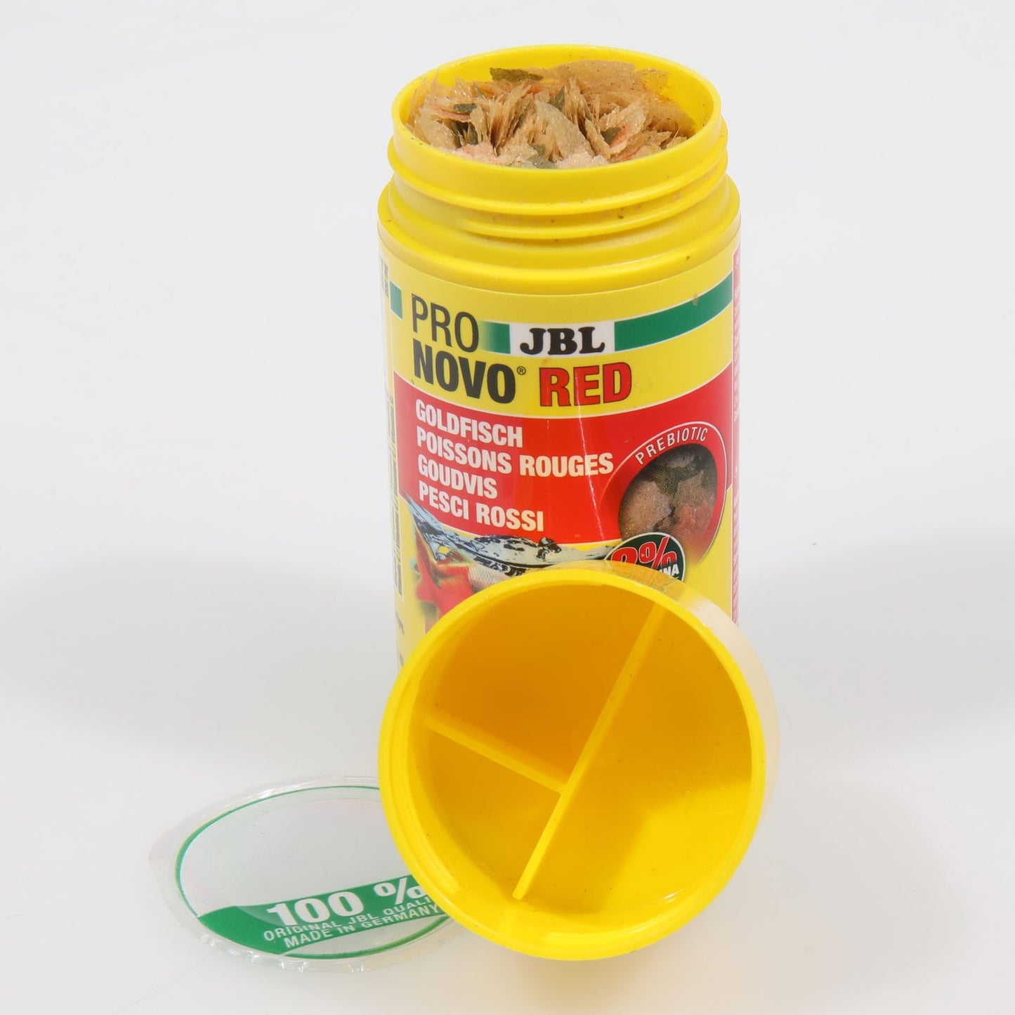 JBL PRONOVO Red Flakes M Mangime Base Per Pesci Rossi Da 8-20cm In Acquari D'Acqua Dolce