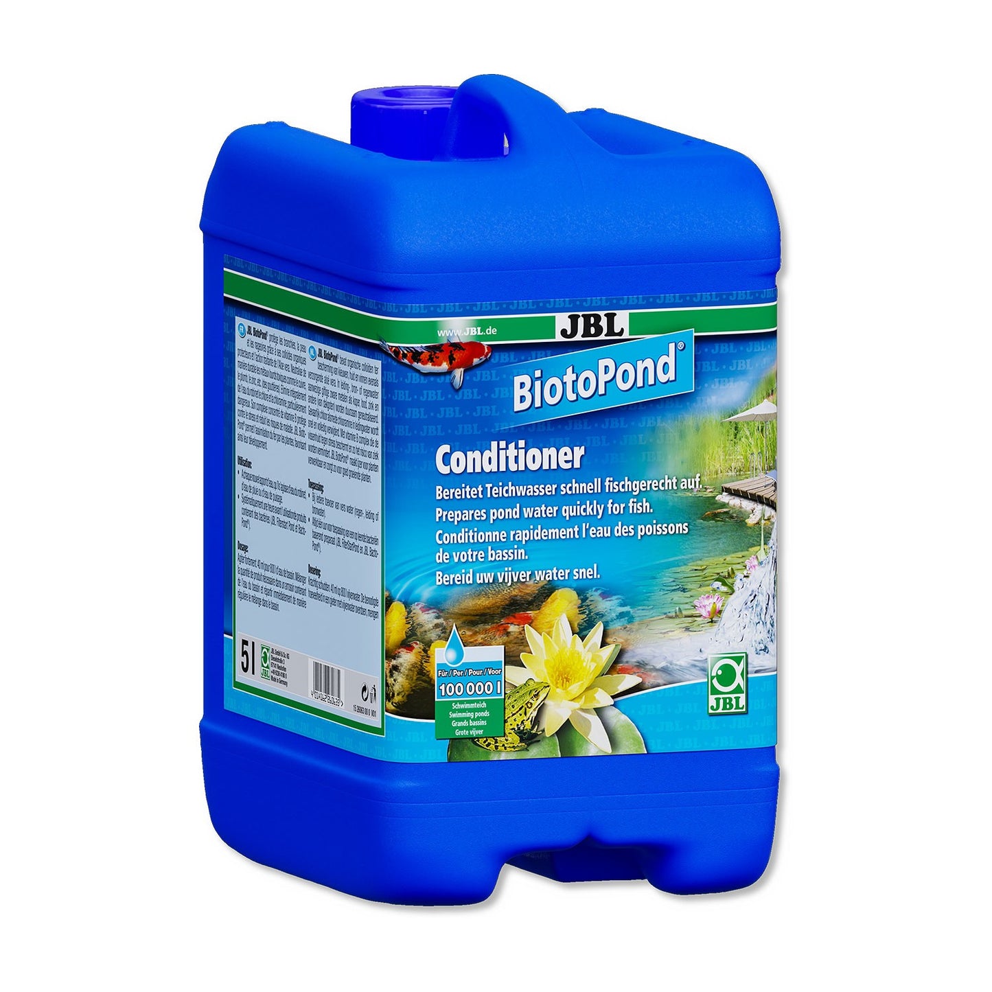 JBL BiotoPond Condizionatore Per Un'acqua Da Laghetto Ideale Per I Pesci