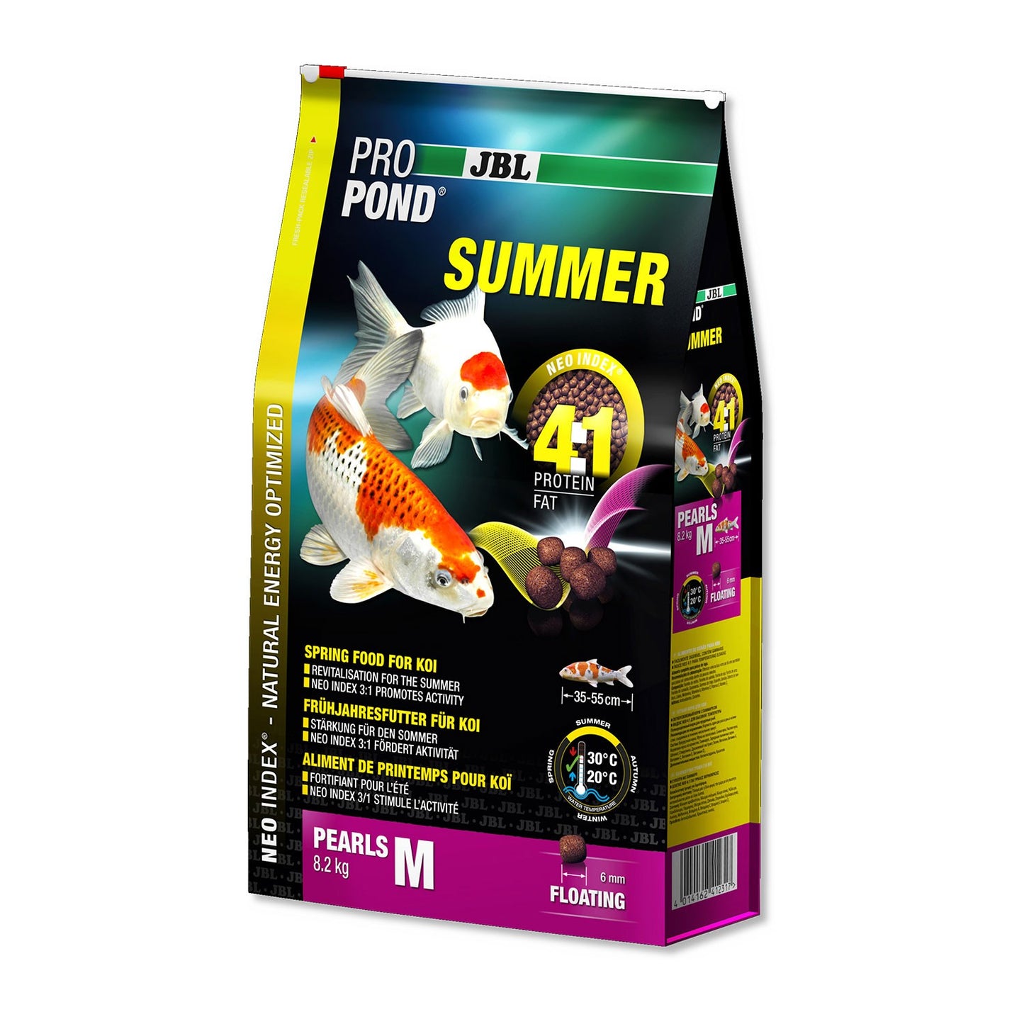 JBL PROPOND Summer M Mangime Estivo NEO Index Per Carpe Koi Di Media Taglia